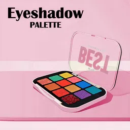 Adbeni Be The Best Version Of You 12-In-1 Matte & Shimmery Eyeshadow Palette-17g- Shade 01 image 5