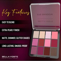 Bella Voste 12-In-1 Professional Mesmerizing Colors Eyeshadow Palette - BVES105 image 2