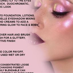 Veoni BELLE Set Of 4 Color Changing Eyeshadow - Rust-Venus-Mercury & Fall - 2g Each image 3