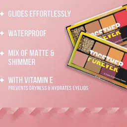 Adbeni 8 Color Eyeshadow Palette - 12 gm - Shade 01 image 3