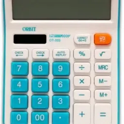 AIC GROUP Orbit 12 Digit with Large LCD Display and Sensitive Button OT-333c BasicCalculator-2
