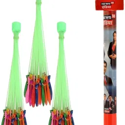 (1 Mike Shape Pichkari+ 3 Magic Balloon)Pichkari Kids Holi Pool Party Water Gun-image-96