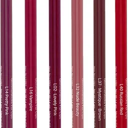 glam21 Creamy Lip Liners|Long-Lasting Formula| Smudge-Proof |Lip Pencil | Multicolor-picture-34