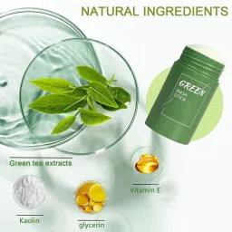 trishak Green Tea Purifying Clay Stick MaskFace Shaping Mask image 2