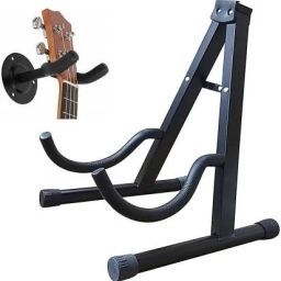 Guitar Floor Stand With Guitar Wall Mounted Hanger Folding A Frame Guitar Hanger A Frame Stand-19