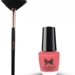 Combo Pack Of Mini Nail Polish With Makeup Brush-14