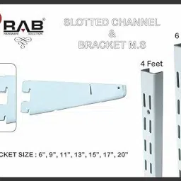 rab SKY SELF BKT, 9"-23823- 1 pair 9" Shelf Bracket image 2