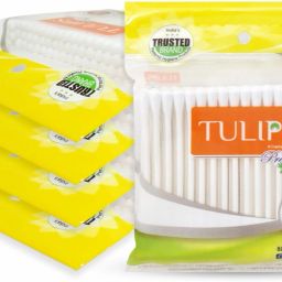 Premium Cotton Ear Buds/Swabs (Pack of 5) with white PAPER Sticks 80/160 Tips-8