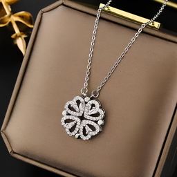 KARISHMA KREATIONS Silver-Plated Stainless Steel Chain-image-98