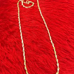 Anujeet Fashion Hub Gold-Plated Minimal Chain-image-27