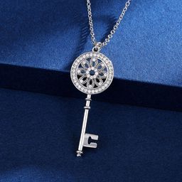 Peora Silver-Plated Chain With Pendant-13
