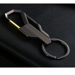 CONTACTS Grey Stainless Steel Heavy Duty Key Chain-image-67