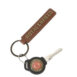 Royal Enfield Textured Metal Key Chain-image-3