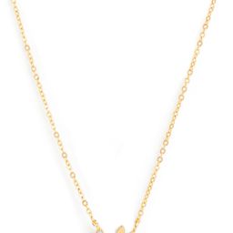 MINUTIAE Brass Gold-Plated Necklace With Chain-image-66
