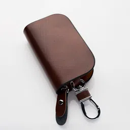 CONTACTS Car Key Cover Compatible with Audi Smart Key With Key Chain image 4
