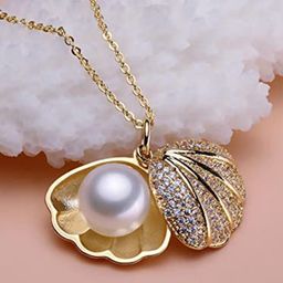 MEENAZ Rose Gold-Plated Stone Studded Pendant Chain-57