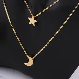 Jewels Galaxy Women Gold-Plated Layered Necklace-image-58