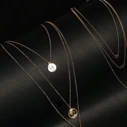 DressBerry Set Of 2 Gold-Toned Gold-Plated Chain-image-51