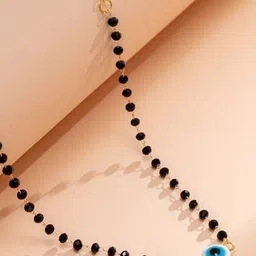 EL REGALO Gold-Plated Beaded Mangalsutra-37