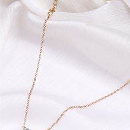 BEWITCHED Gold-Plated Rhinestone Necklace-36