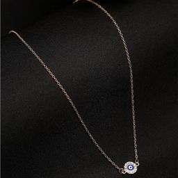 DressBerry Gold-Plated Evil Eye Necklace-56