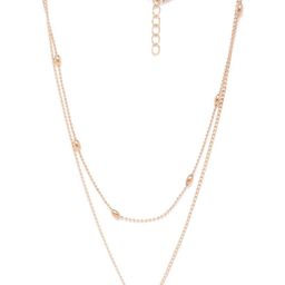 DressBerry Gold-Toned Gold-Plated Layered Necklace-picture-33