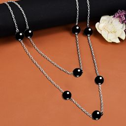 Mikado Minimal Beaded Layered Chain-1