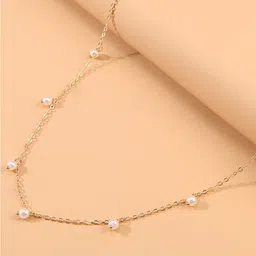 BEWITCHED Millie Gold-Plated Pearl Beaded Waist Chain-54