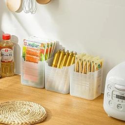3 PCS Food Storage Container Fridge Box basket Plastic Fruit & Vegetable Basket-image-47