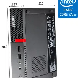 COMPUTER WIZARDS Intel Core i7 (6th Gen) [4 Cores, 8 Threads] - ThinkCentre Mini CPU [DAJ] Core™ i7 - 6700 Processor [4 Cores, 8 Threads, 3.40 GHz] - LENOVO Mini PC (32 GB RAM/Intel Ultra HD 530 4K Graphics/1 TB SSD Capacity/Windows 11 Pro) Mini Tower with MS Office-10