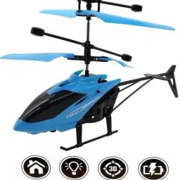 tenmar RC Helicopter, Remote Control Helicopter with Sensor and LED Light image 5