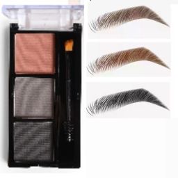 Waterproof Natural Look Eyebrow enhancer palette With 3 Shades 7.2 g-image-37