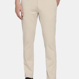 Blackberrys TechPro Men Slim Fit Low-Rise Chinos Trousers-picture-0