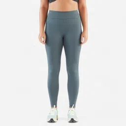 kalenji Women's Running Leggings - KIPRUN Run 500 Comfort dark khaki-picture-18