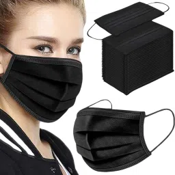 corosafe Mask With Nose Clip 3 Layer Face Mask Surgical Mask With Melt Blown Fabric Layer image 4