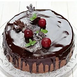Dripping Chocolate Cake Half Kg-17