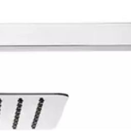 4x4 Premium Quality Stainless Steel Shower Head With 9inch Square Arm Fixed Mount-25