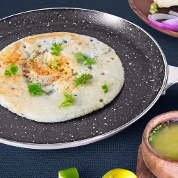 narv Nonstick Dosa Tawa 3 Layer Non-Stick Coating & Appachetty with Steel Lid K1 Tawa 27.5 cm diameter with Lid image 2