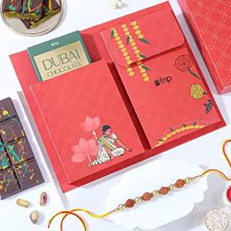 Blessings and Bites Meenakari Rakhi Hamper-image-57