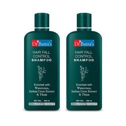 Dr. Batras Set Of 2 Hair Fall Control Shampoo Enriched With Thuja & Watercress- 200ml Each-18