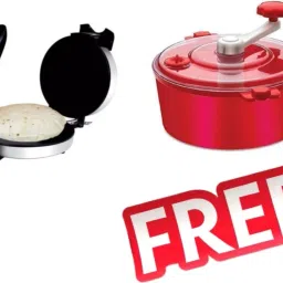 Free Dough Maker With Non Stick Electric 1 Year Warranty GM-5 Roti and Khakra Maker-24