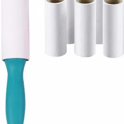Plastic Sticky Lint Roller Pet Hair Remover Cleaner 300 Sheets,Set of 6 Rolls 50 Sheets Each roll Lint Roller-0