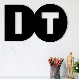Art Street Black Do It MDF Cutout Wall Decor-image-0