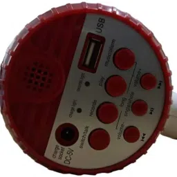 akshita 20 watts Handheld Megaphone with Recorder, USB and Memory Card Input. Outdoor, Indoor PA System image 3