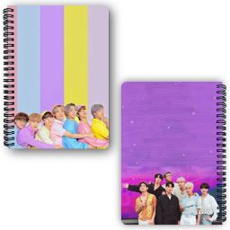 BTS Kpop Notebook A5 Diary Unruled 150 Pages-image-77