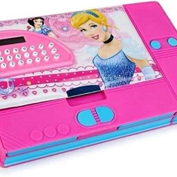 Girls Jumbo Pencil calculator Box Girls Art Plastic Pencil Box-21