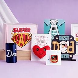 Fathers Day Super Dad Hamper by Oye Happy-image-4