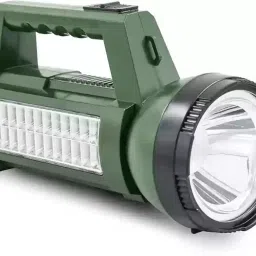 PORTABLE RECHARGEABLE LED ( LED:40W LED+18 SMD LEDs) DUAL FUNCTION SEARCH LIGHT 4 hrs Torch Emergency Light-12