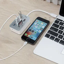 A1 Galaxy USB 3.0 Type C to 7 in 1 USB 3.0 HUB Combo Card Reader Hub Up to 10 Gbps Ultra Fast Speed for Laptop PC Tablet Supports MS Duo SD T-Flash M2 Memory Cards USB Hub image 3