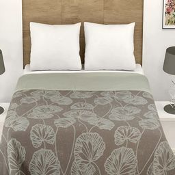GAPU & BALY Grey & Brown AC Room Cotton 300 GSM Double Bed Dohar-image-41